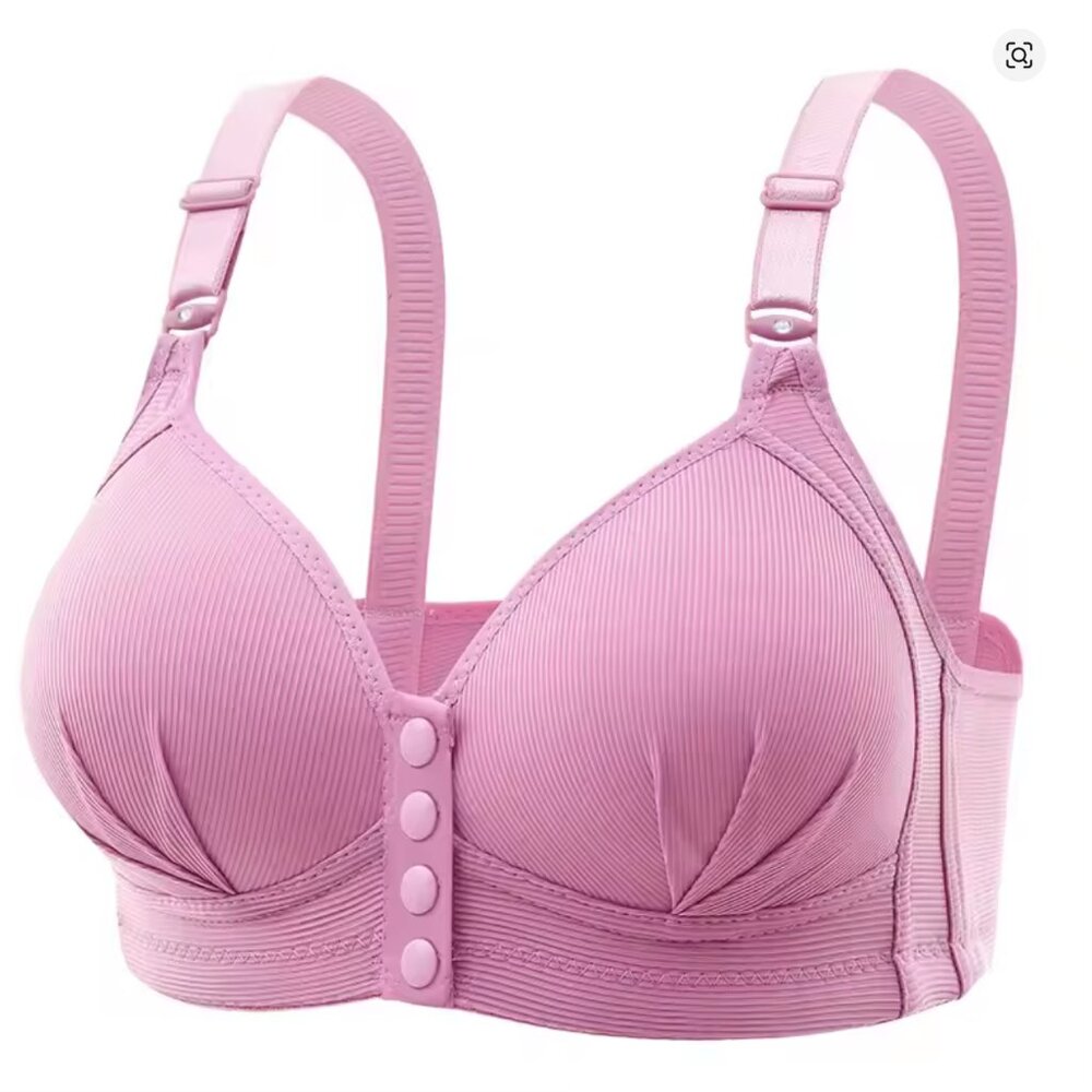 Womens' Bra 38C no wire. front snap closure.